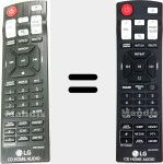 Original remote control AKB74955362
