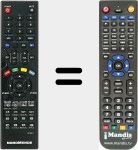 Replacement remote control for H2NEC