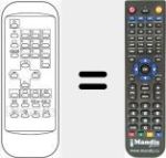 Replacement remote control for FX702
