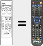 Replacement remote control for 6210051122