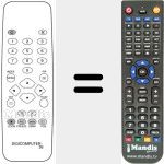 Replacement remote control for DIGICOMPUTER 26
