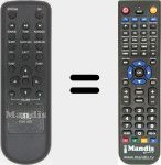 Replacement remote control for MAX150