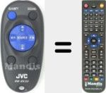 Replacement remote control for RM-RK50 (RM-RK50C1)