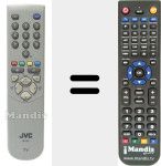 Replacement remote control for RM-C54H1C