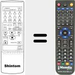 Replacement remote control for REMCON101
