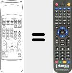 Replacement remote control for RC 51331