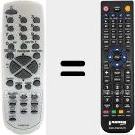 Replacement remote control for 076N0ED180