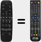 Replacement remote control for 9178008690