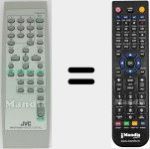 Replacement remote control for RM-SFSH30J