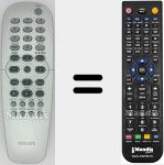 Replacement remote control for RC2K16 (314101790220)