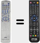 Replacement remote control for RM-SRXE5R