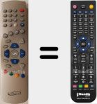 Replacement remote control for Performer