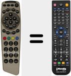 Replacement remote control for REMCON679