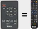 Replacement remote control for BENQ006