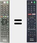 Original remote control RMF-TX221ES (149347122)