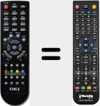 Replacement remote control for RC810247397