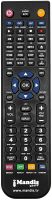 Replacement remote control SOLTECH 6404 B