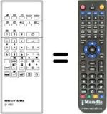 Replacement remote control TP 660