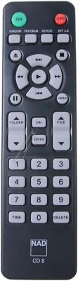 Original remote control NAD CD8