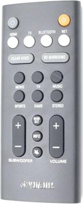 Original remote control YAMAHA Q751664