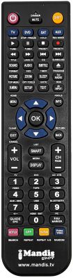 Replacement remote control Samsung HVS57505 Replacement remote control Samsung HVS57505