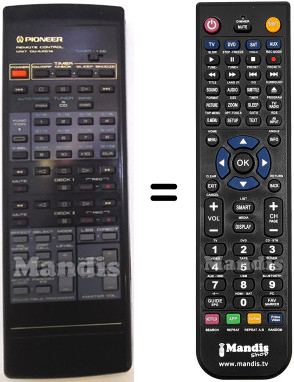 Replacement remote control Pioneer AXD1130