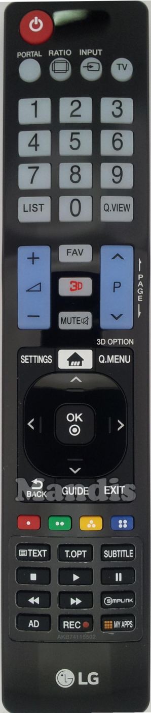 *NEW* Genuine LG 42LA8609 TV Remote Control 
