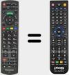 Replacement remote control for N2QAYB000487