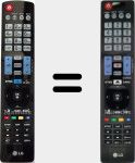 Original remote control AKB74115502