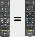 Original remote control AKB75055702