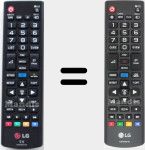 Original remote control AKB75055702