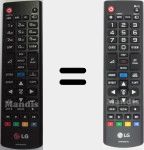 Original remote control AKB75055702