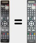 Original remote control RC031SR (30701023100AS)