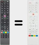 Original remote control RC4876 (30089240)