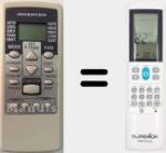 Universal remote control Aircoplus (42530)