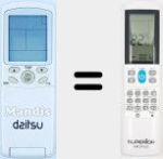 Universal remote control Aircoplus (42530)