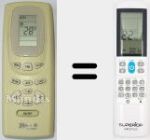 Universal remote control Aircoplus (42530)