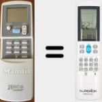 Universal remote control Aircoplus (42530)