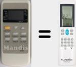 Universal remote control Aircoplus (42530)