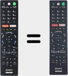 Original remote control RMF-TX221ES (149347122)