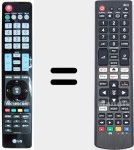 Universalfernbedienung Universal TV LG