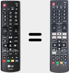 Universal remote control Universal TV LG