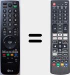 Universalfernbedienung Universal TV LG