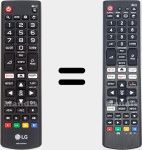Universal remote control Universal TV LG