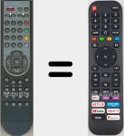 Universalfernbedienung Universal TV Hisense