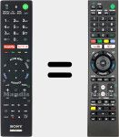 Universalfernbedienung Universal TV Sony