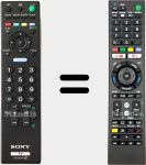 Universalfernbedienung Universal TV Sony
