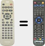 Ersatzfernbedienung für SE-R0049 (79078069)