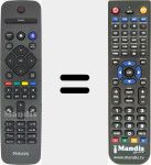 Replacement remote control for 996580001147