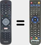 Replacement remote control for 398GR08BEPHN0026CR (996599004210)